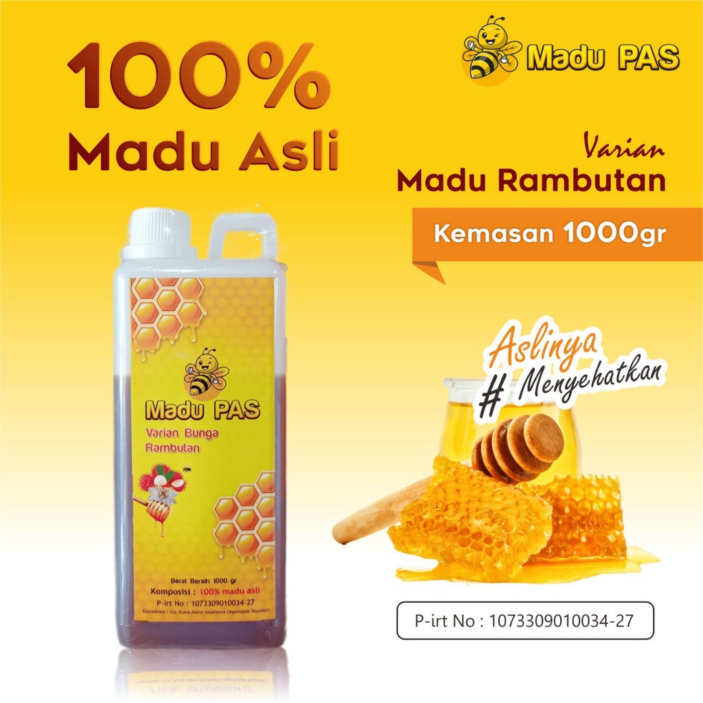 

MaduPAS Varian Rambutan 1000gr