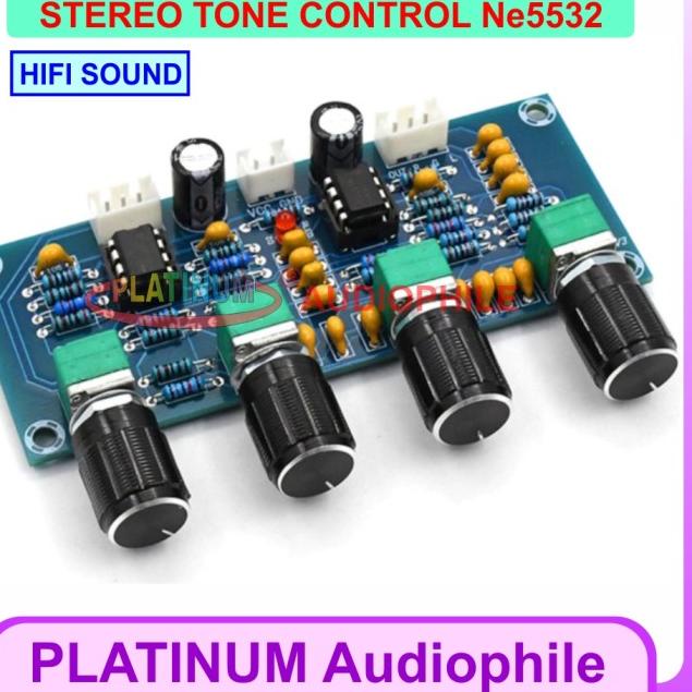 Tone Control Stereo NE5532 Hifi Pre Amplifier NE5532