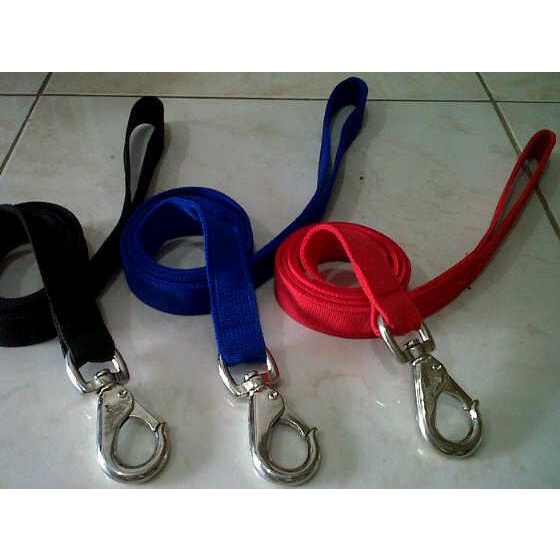 tali tuntun / leash snap hook besar (anjing medium-besar)