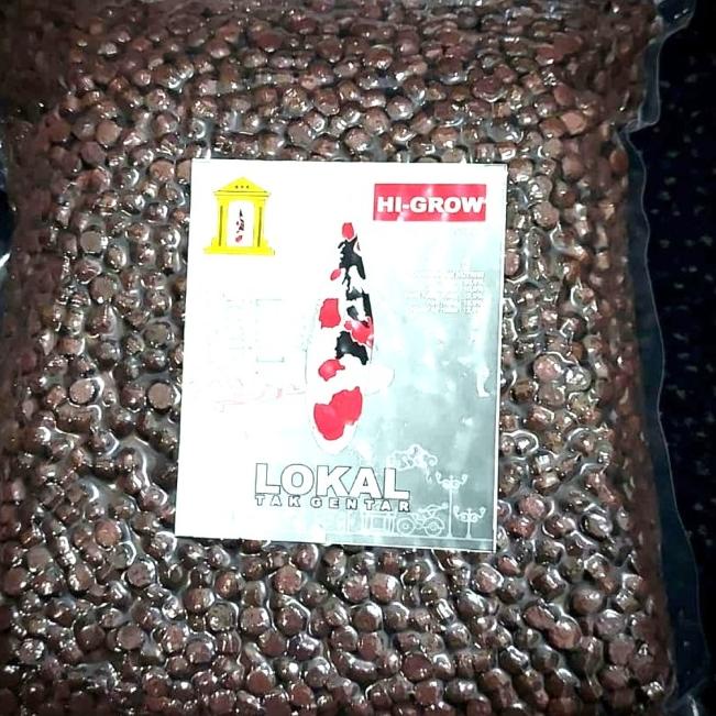 pakan ikan koi LTG (lokal tak gentar)