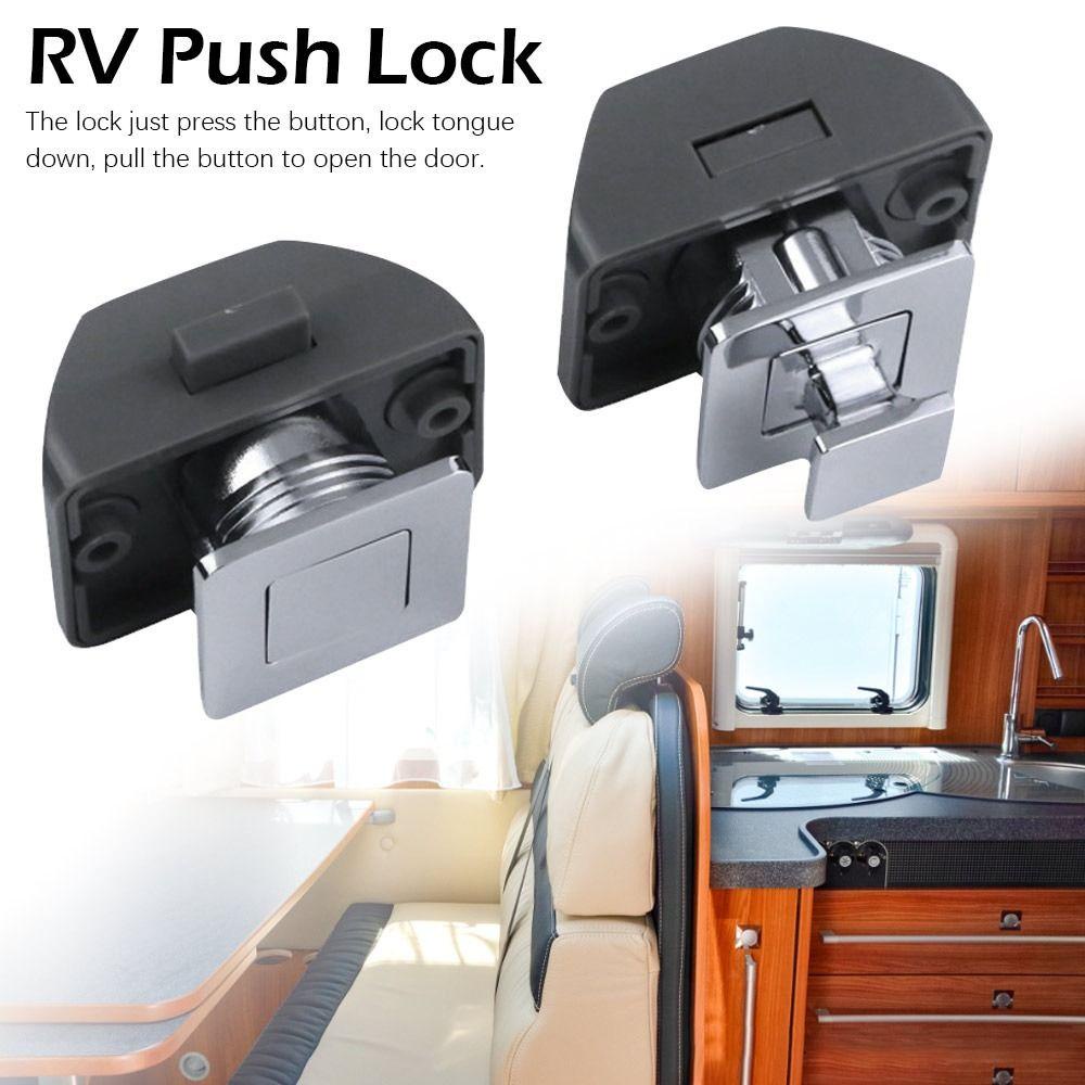Preva RV Push Lock Zinc Alloy Lemari Rumah Kemping Mobil