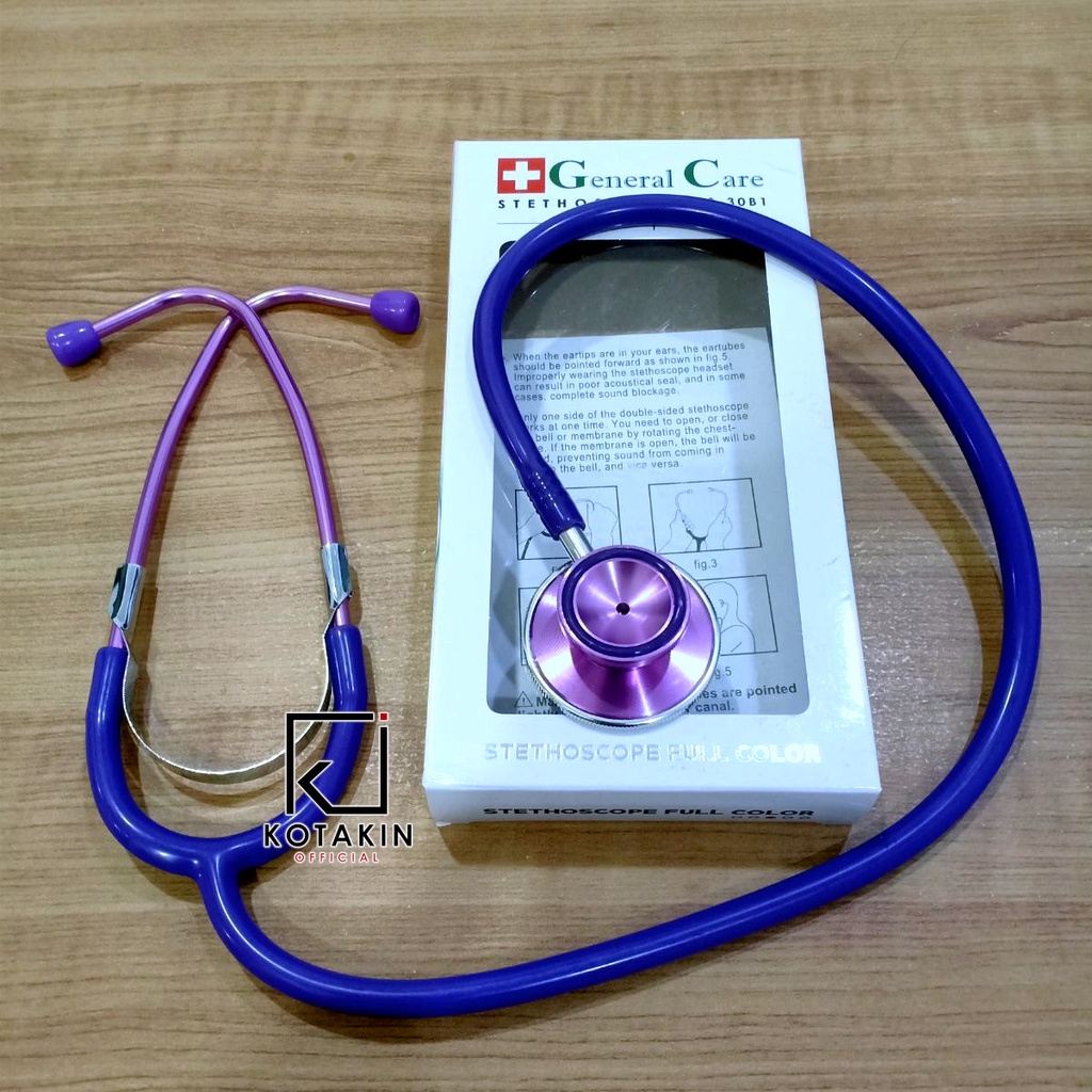 STETOSCOPE General Care Full Color / Stetoskop GC Ekonomi Warna-warni