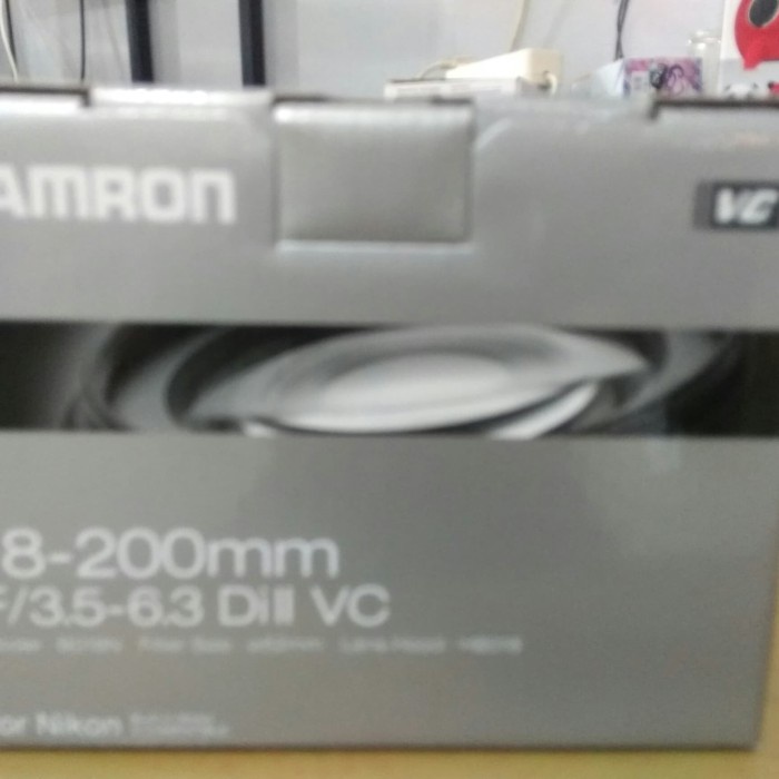 Lensa Tamron 18-200 vc for canon/nikon