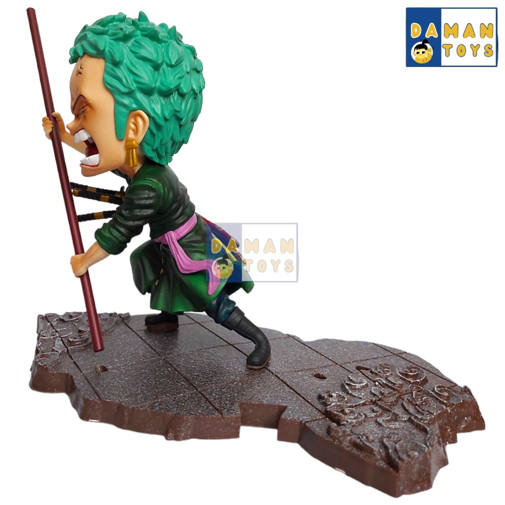 Action Figure Anime One Piece Zoro Luffy Roronoa Sanji Nami Gk Dragon New Year Lion Dance