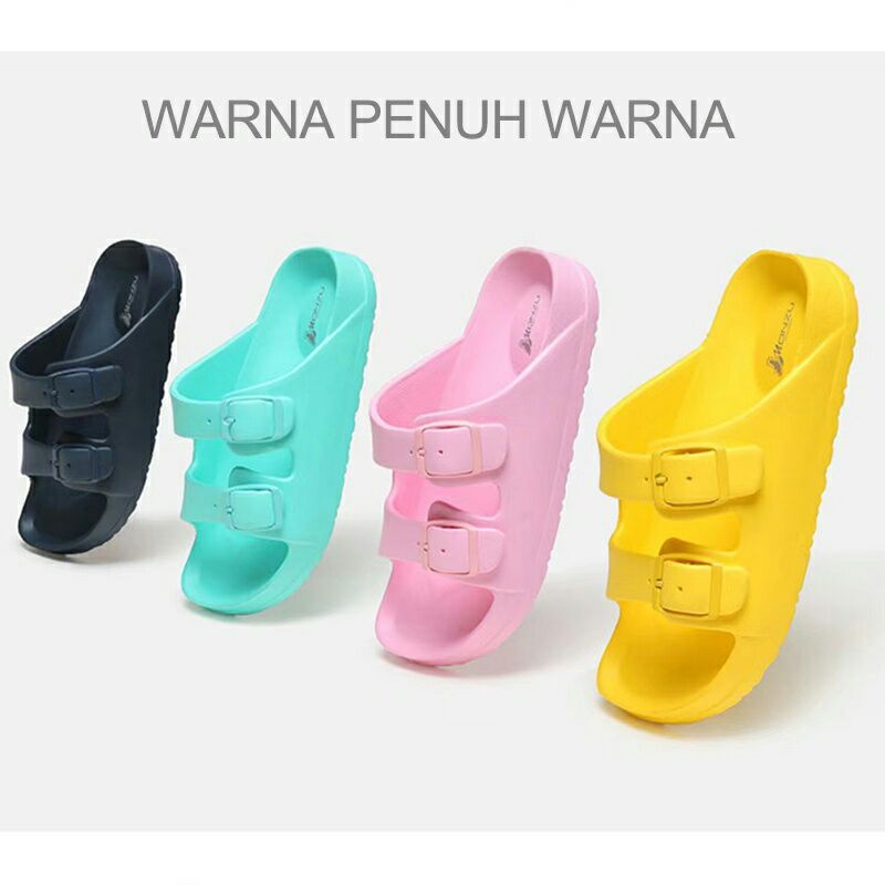 Sendal Anak Perempuan Karet Import usia 5-10 tahun/Sandal Jelly Anak Cewek Anti Slip