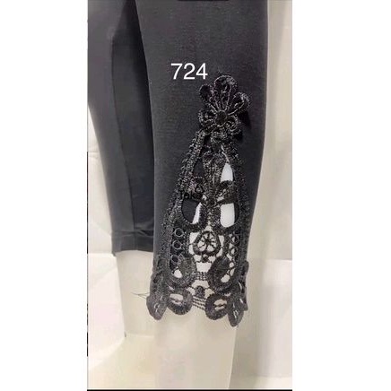 LEGGING RENDA IMPORT 7/8 BORDIR Premium