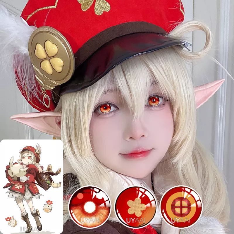 SOFTLENS COSPLAY ANIME KLEE HUTAO GENSHIN IMPACT