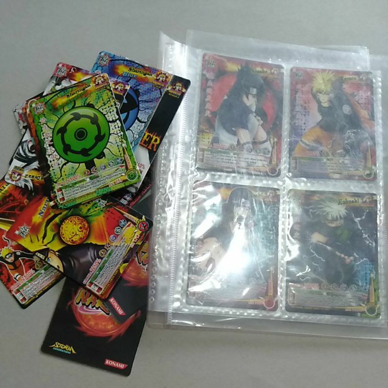 Jual Album Kartu Naruto Boruto Naruto Kapasitas Pcs Kartu Bolak