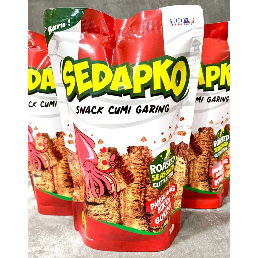 

Snack Cumi Juhi Garing Sedapko - 30 gram