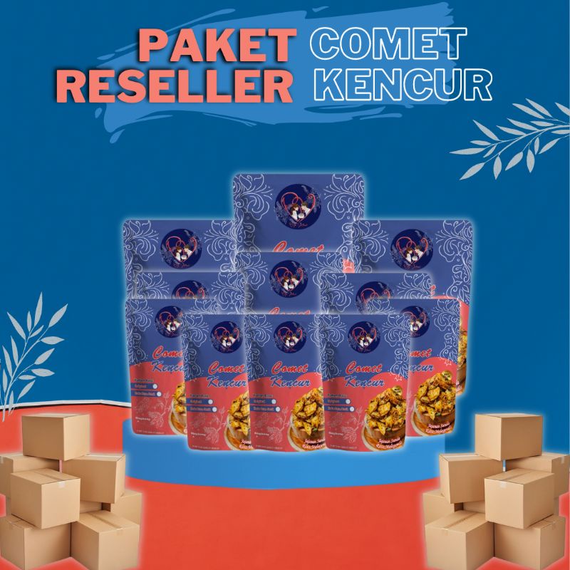 

PAKET RESELLER COMET KENCUR ORIGINAL & PEDAS DAUN JERUK BYVIFOOD