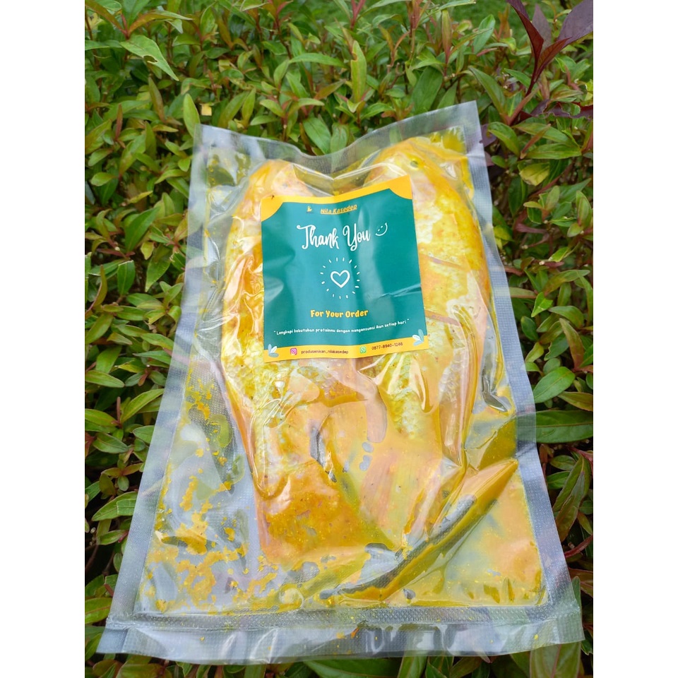 

IKAN NILA MERAH BUMBU KUNING SEGAR (500gram)