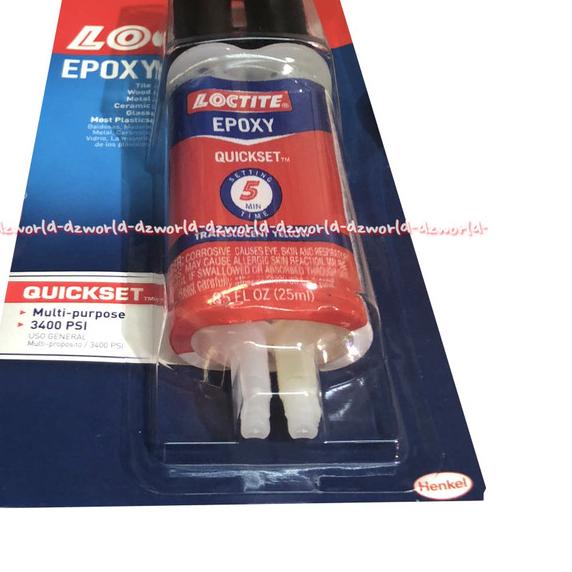 

Loctite Epoxy Instant Mix Lem Serbaguna Perekat Multifungsi Isi 14ml