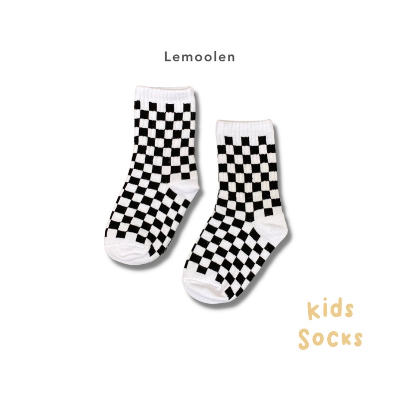 Lemoolen - NEW! Oldschool Kids Socks Premium 1-5 tahun | kaos kaki anak motif oldschool | kaos kaki anak stripe | kaoskaki anak cotton | kidssocks | kids socks | kaos kaki anak toodlers