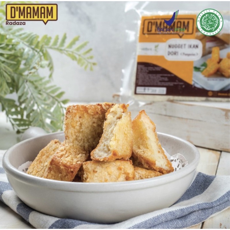 

Dmamam Nugget Ikan Dori, No MSG, HALAL, BPOM 250gr