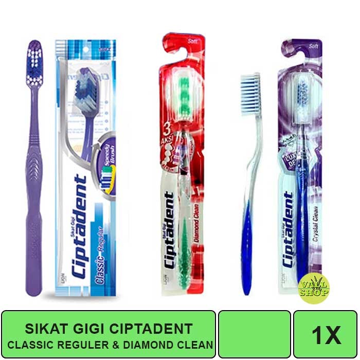 Sikat Gigi Ciptadent Medium Soft 1 Pcs Original