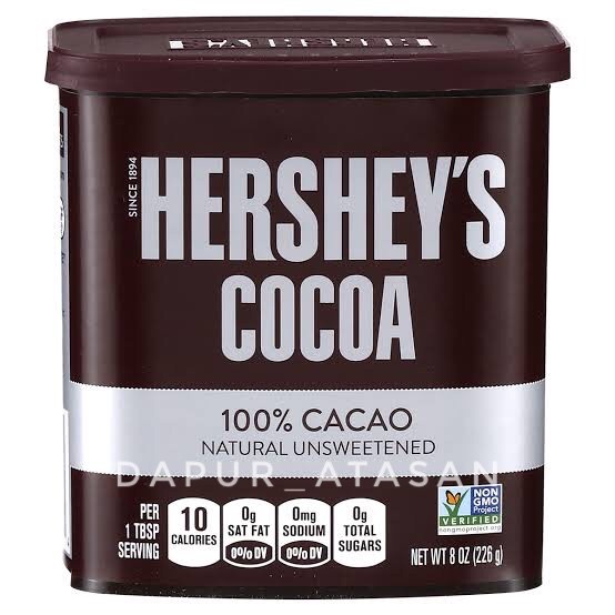 

Tokopratiwiw - Hershey'S Cocoa Natural Unsweetened Powder 226 Gram