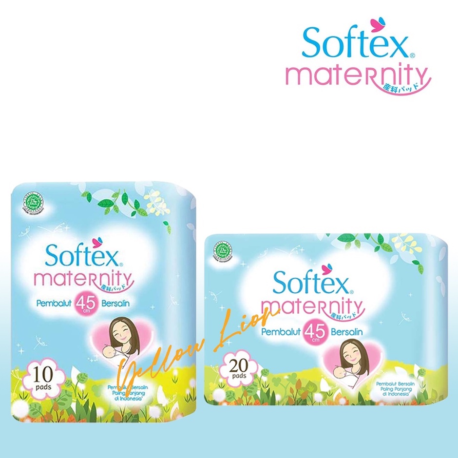 Softex Maternity Pembalut Bersalin 45 cm (10 pads / 20 Pads)
