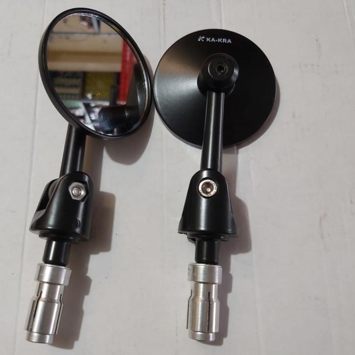 ヂ Spion Jalu Bulat Kecil Universal, Spion Bar end cocok untuk semua motor beat vario scoopy nmax pcx