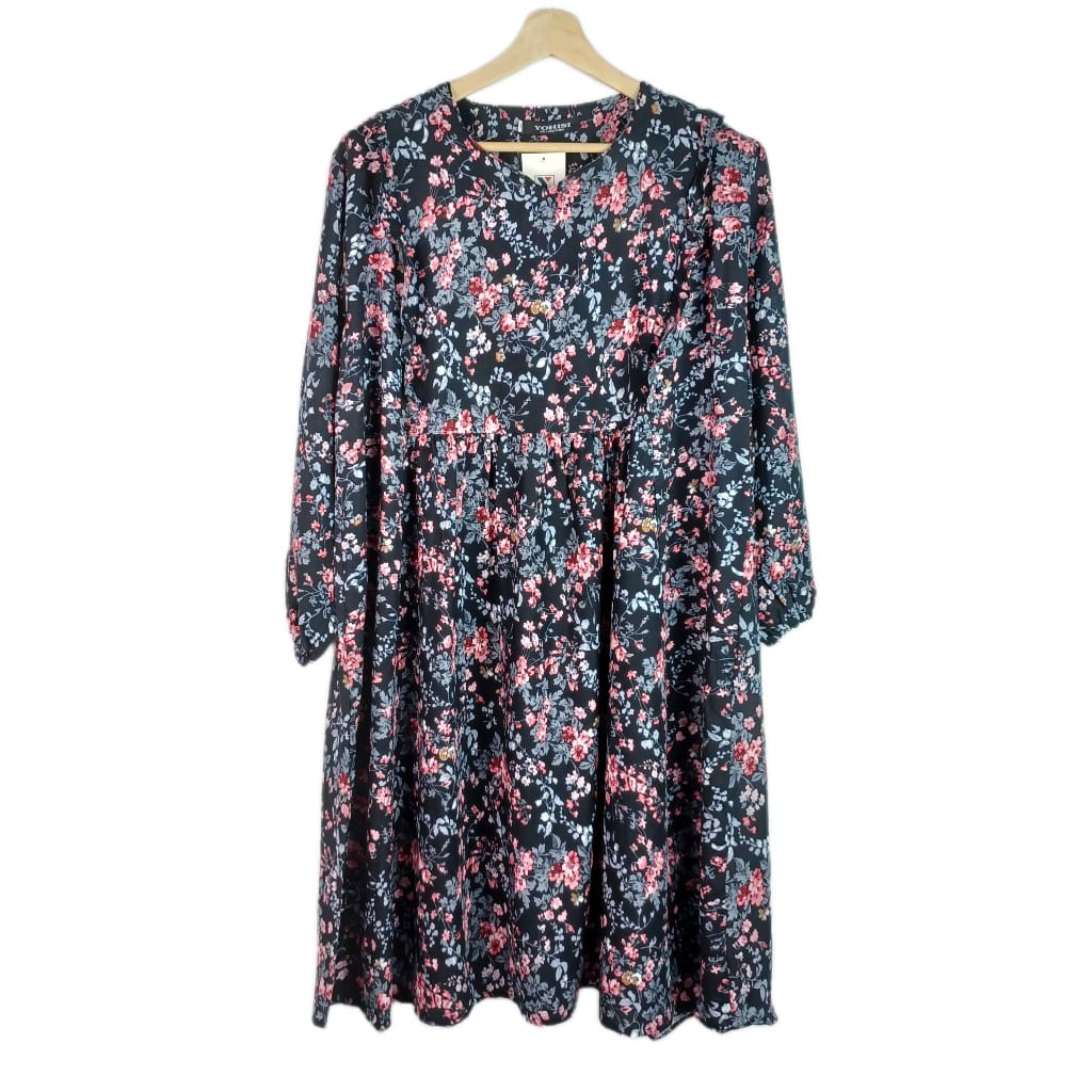 Tunik JUMBO Rayon Sakura 03 5XL LD130cm Big Size XXXXXL (5XL)Terbaru & Kekinian 4250A# 3898C# 4242#