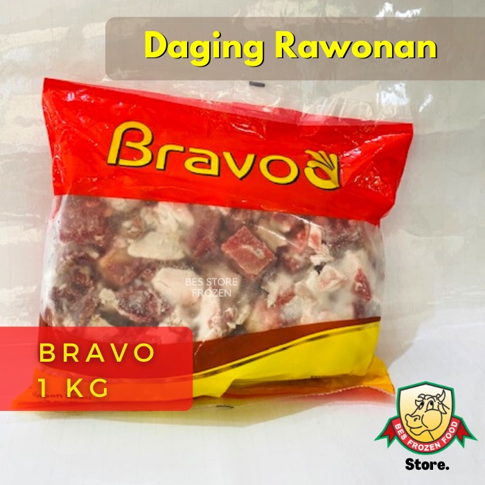 

(BES STORE) BRAVO Daging Rawonan / Tetelan 1 Kg (GRAB/GOSEND)