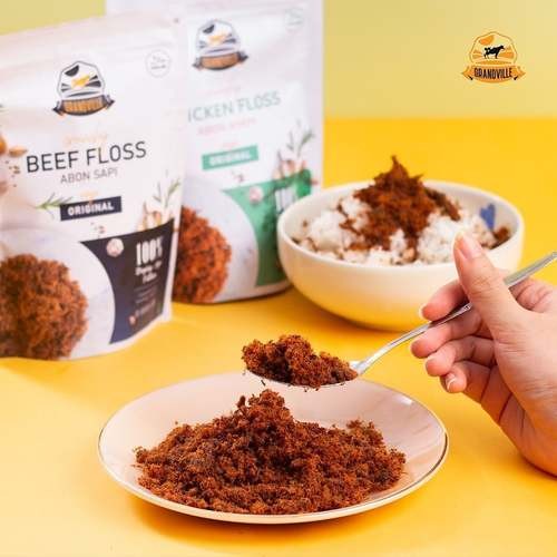 

Grandville Abon Sapi Pedas Beef Floss Crunchy Original