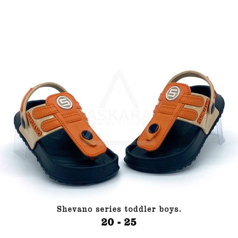 Sandal Jepit Anak Laki-laki Tali Belakang Terbaru 1 - 4 Tahun SHEVANO