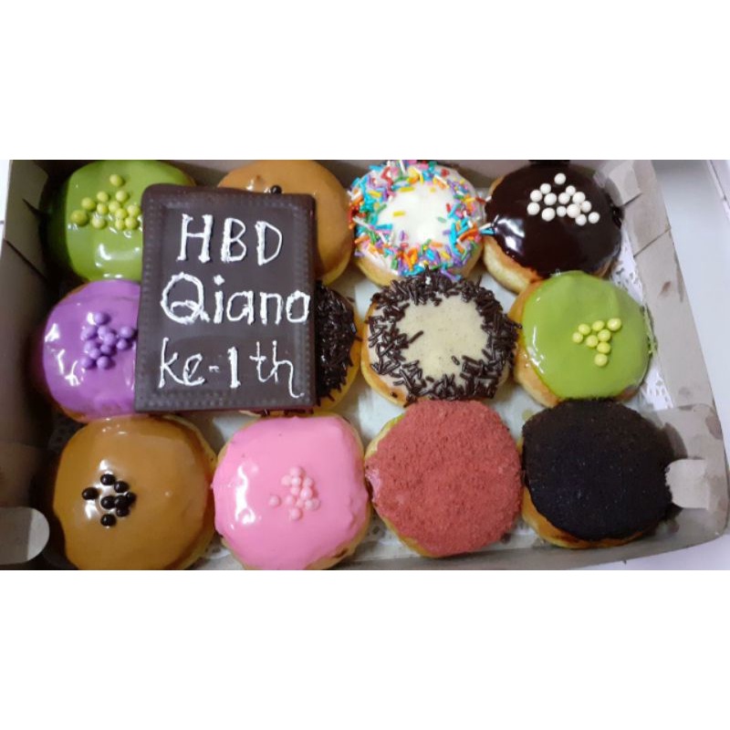 

Donat pluffy mungil enak dan lezat