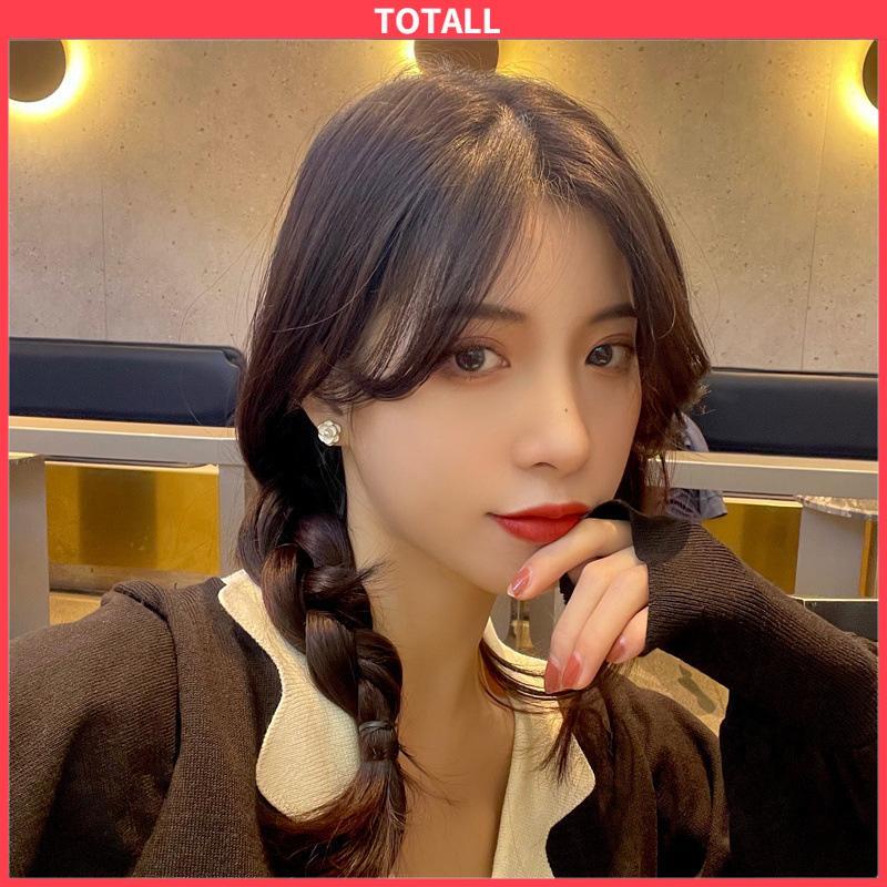 COD Anting Camellia Mutiara Korea Fashion Sederhana Gaya Aksesori Wanita-Totall