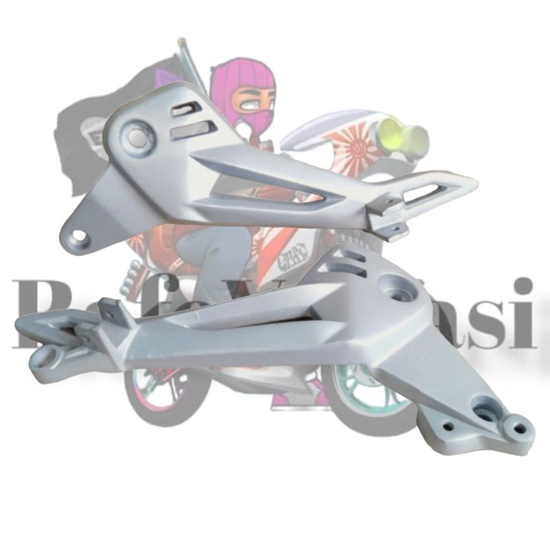 Footstep Supra X 125 DD Step Supra X 125 DD Satu Set