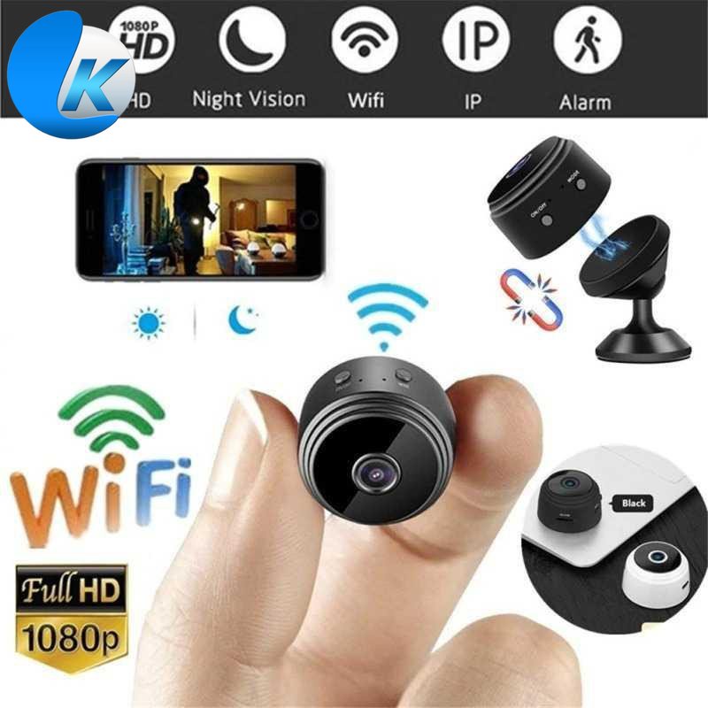 Taffware Mini WiFi IP Camera CCTV 1080P - A9 Kamera CCTV Wifi Kamera Pengintai CCTV mini CCTV Rechar