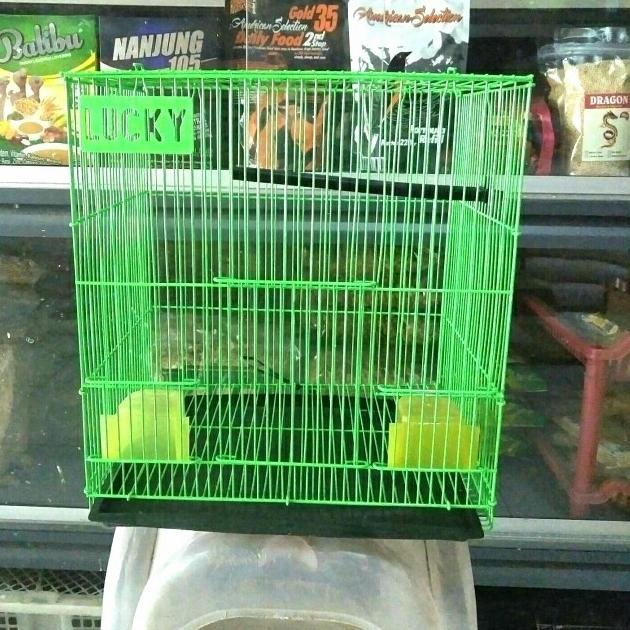 KANDANG BESI MINI MERK LUCKY