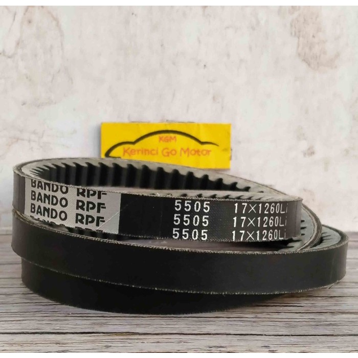 BANDO VAN BELT RPF-5505 V BELT TALI KIPAS RPF5505 FAN BELT BERGIGI