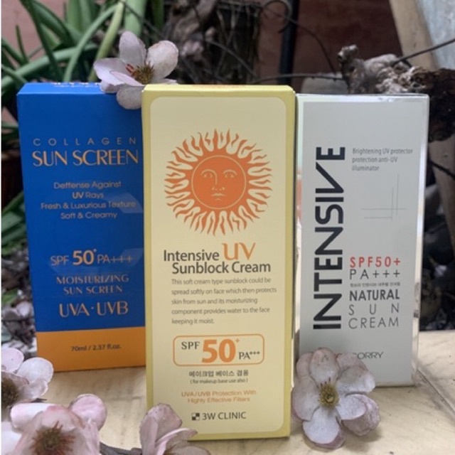 PROMO 3W CLINIC INTENSIVE UV SUNBLOCK CREAM