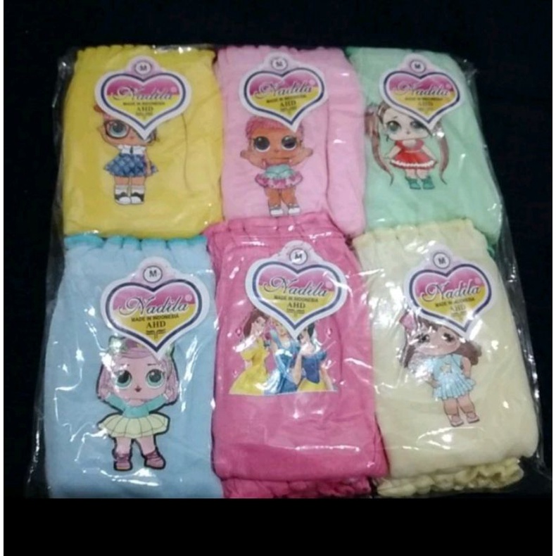 12 Pcs Celana Dalam Anak Perempuan Cd Anak Nadila