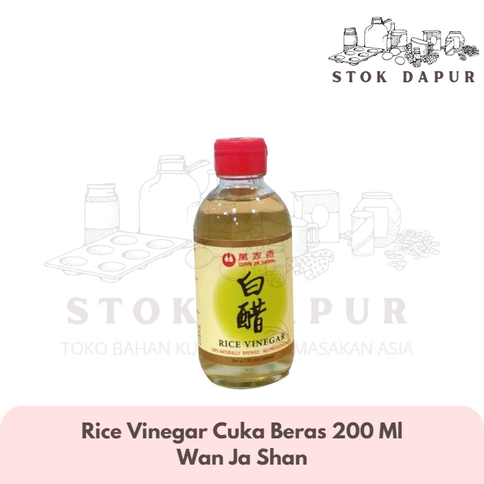 

Wan Ja Shan Rice Vinegar Cuka Beras 200 Ml