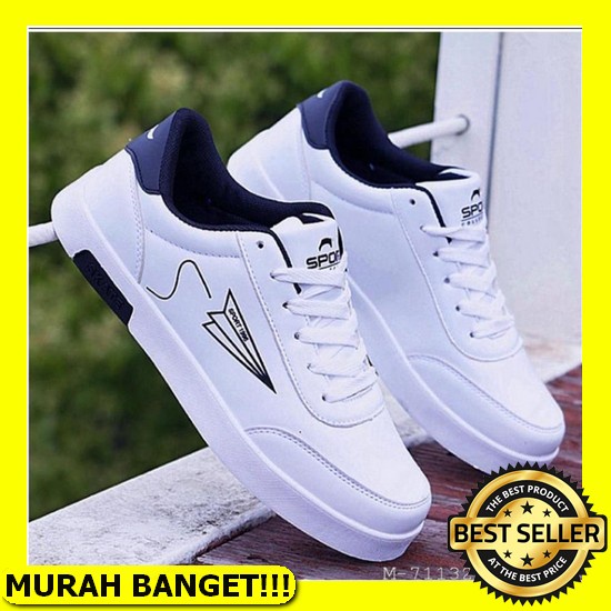 Sepatu Sneakers Wanita Terbaru Sepatu Sport Ala Korea Cewek Dewasa Sepatu Kets Warna Putih Buat Olah