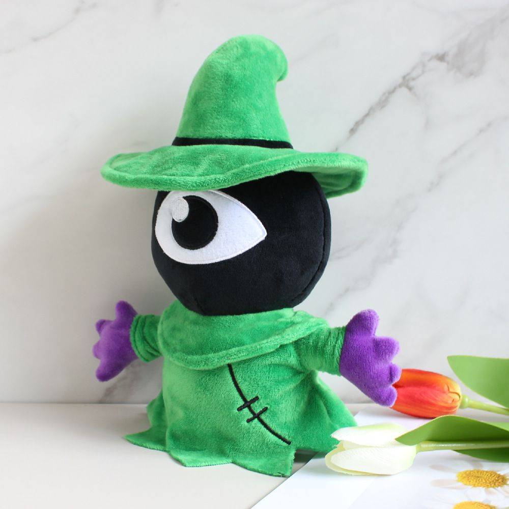 Cozy Green Mage Everhood Mainan Mewah Permainan Kartun Isi Boneka Hadiah Natal