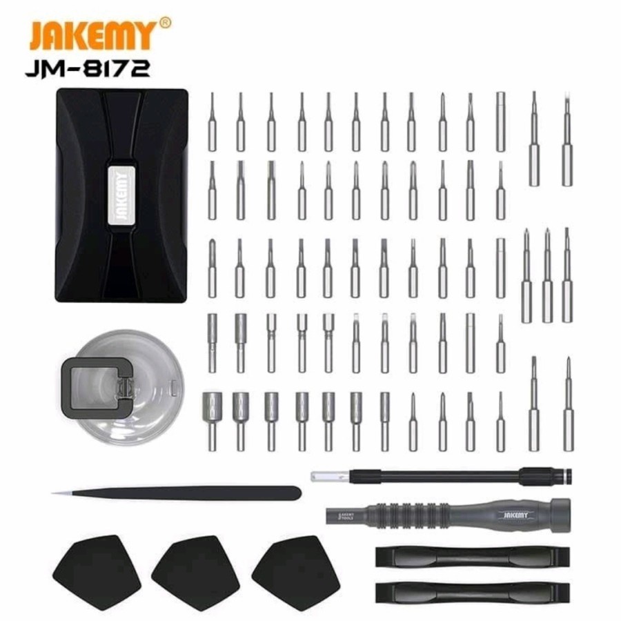 Jakemy JM-8172 73 in 1 Obeng Set Portable &amp; Precision DIY Screwdriver