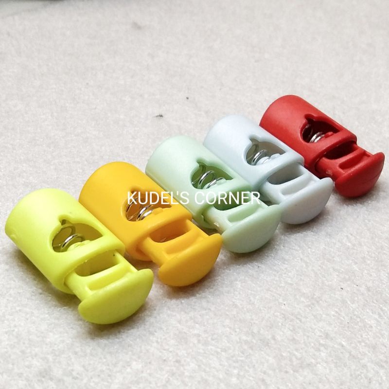 12 pcs / 1 lusin stopper gepeng 28mm x 14mm