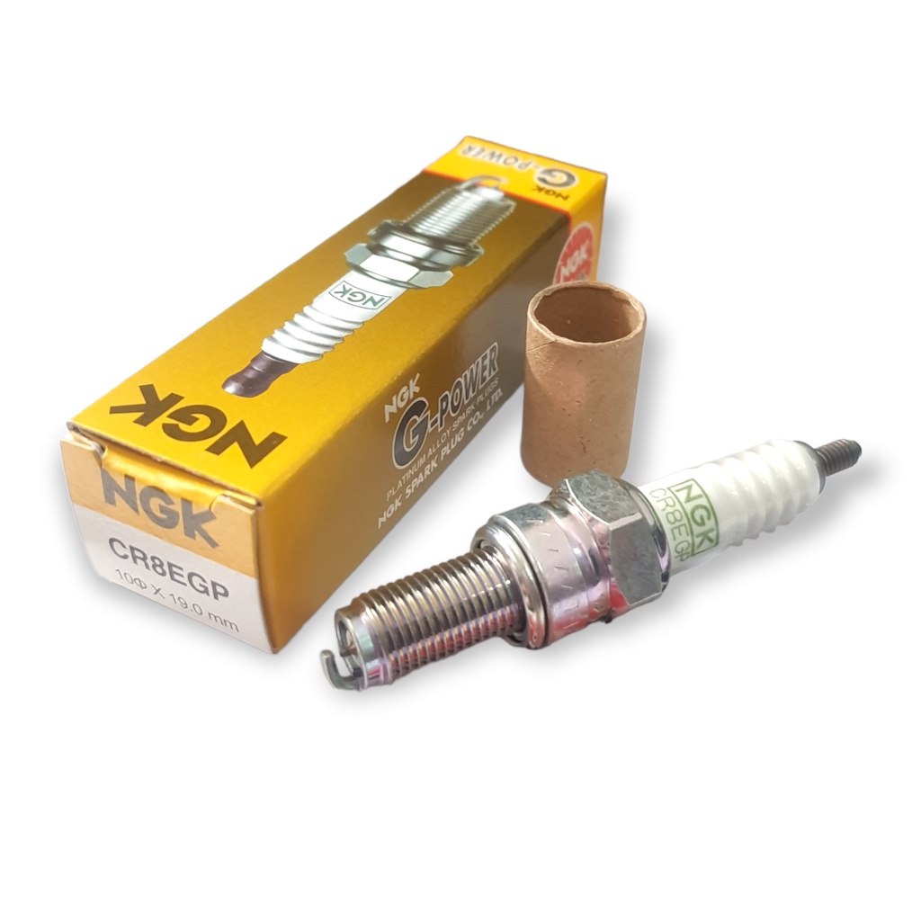 BUSI NGK PLATINUM G POWER VIXION NEW VIXION MX KING SATRIA F150 SATRIA FU CR8EGP ORIGINAL NGK PARTS
