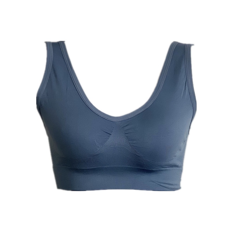 Sport Bra cepat kering Seamless Single Layer Sports Bra bra kebugaran elastis tinggi SP820