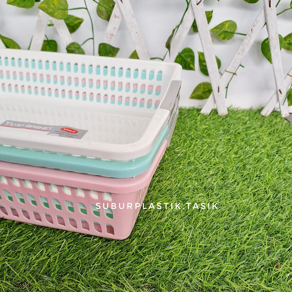 Keranjang Trixy B YUXI | Tempat Penyimpanan Multifungsi Sebaguna Organizer | Box Basket Kotak Penyim
