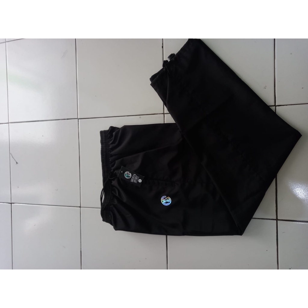 Olahraga Panjang Training Parasut Polos Waterproof Pria Wanita | Celana Trening Panjang | Celana Trackpants Murah Berkualitas