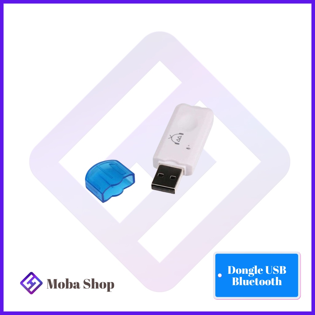 Dongle USB Bluetooth Receiver Audio Music tanpa kabel