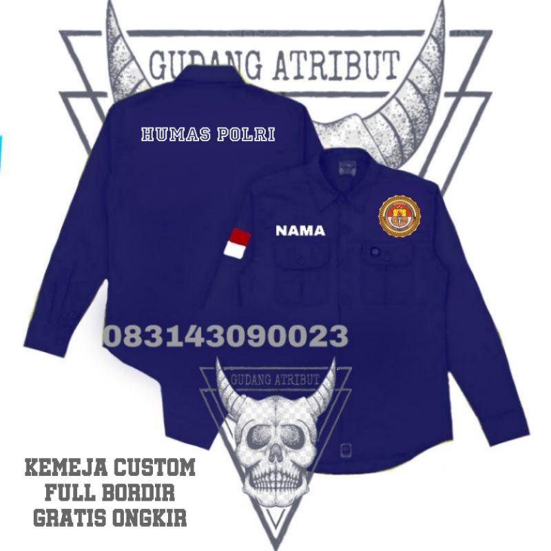 KEMEJA.LENGAN.PANJANG.HUMAS.POLRI.01.