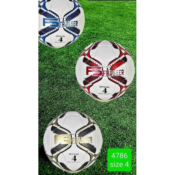 Bola sepak bola kaki frasser 4792 ukuran 4