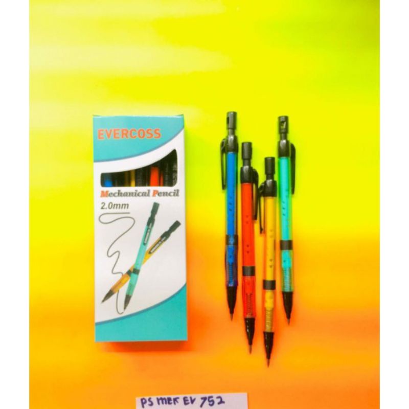 

PENSIL MEKANIK EVERCOSS EV-752 2.0(12PC)
