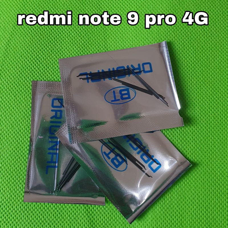 penutup lubang speaker atas lcd xiaomi redmi note 9 pro 4G