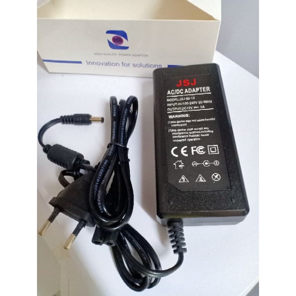 Adaptor 5A Murni 12V Trafo Power Supply untuk kamera CCTV