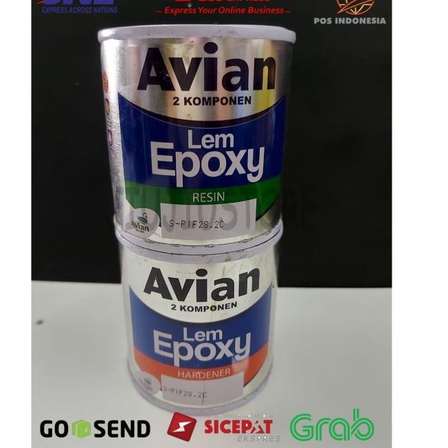 

LEM EPOXY AVIAN 2 KOMPONEN HARDENER dan RESIN